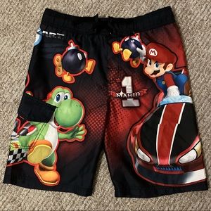 Mario Kart swim trunks